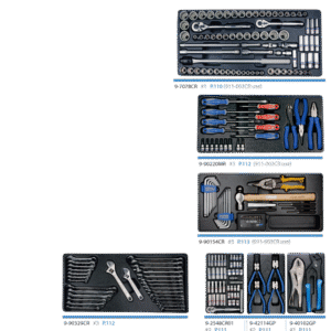 Hộp đựng dụng cụ 235 chi tiết Kingtony 911-003CRD