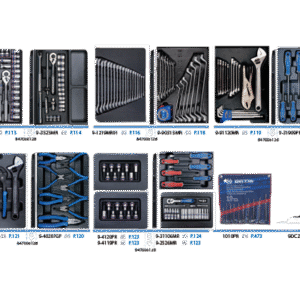 Xe đẩy dụng cụ 179 chi tiết Kingtony 932-008MRD