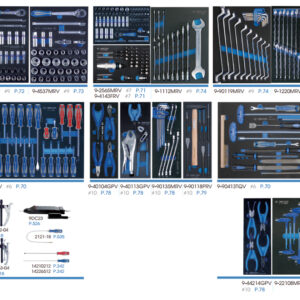 Tủ đựng dụng cụ 325 chi tiết đỏ Kingtony 934-011MRV