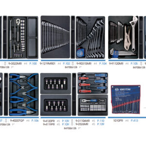 Xe đẩy dụng cụ 179 chi tiết Kingtony 9634-008MR