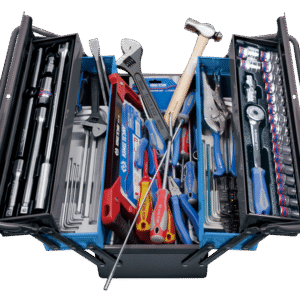 Bộ dụng cụ 132 chi tiết Kingtony 9A05-132CR-KB