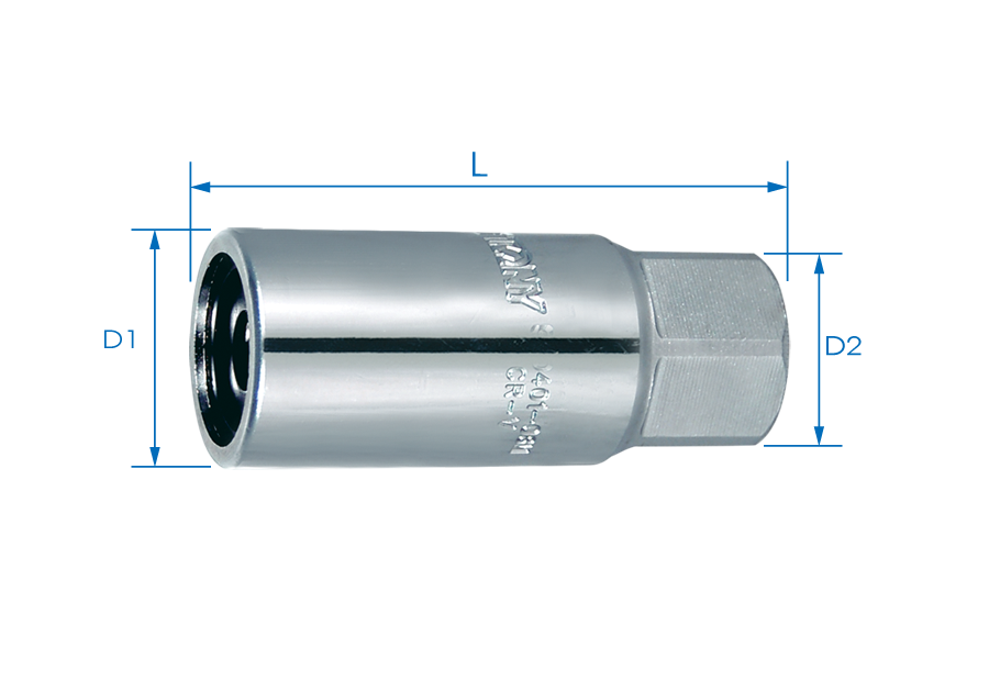 1/2" Đầu tuýp vặn con lăng Kingtony 9TD401 - Ảnh 2