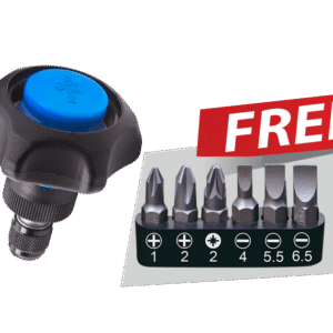 1/4" Bộ đầu tuýp vặn vít 7 chi tiết Kingtony P2746